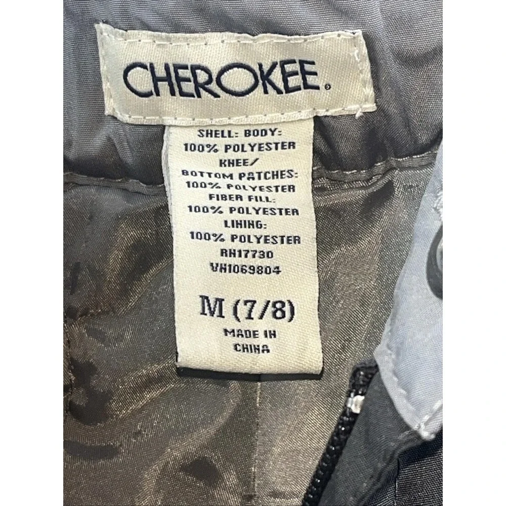 Cherokee Youth Gray Insulated Medium (7/8) Snowboard Ski Snow Pants - Picture 6 of 7